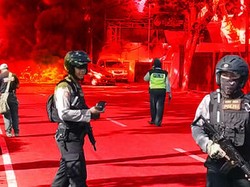 Pelaku Bom Bunuh Diri Datangi Polsek Astana Anyar Bandung Naik Motor