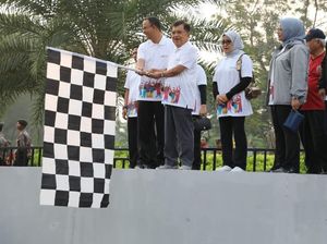 JK Buka Parade 100 Hari Menuju Asian Games 2018 di Monas