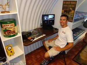 Ada Bunker Mewah Anti Bom, Begini Penampakannya