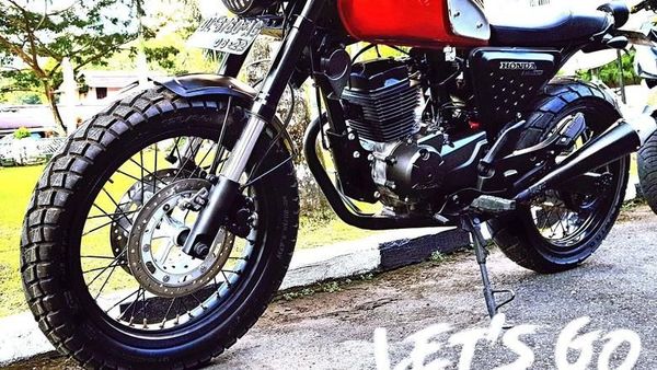 Honda MegaPro Scrambler, Cantik Juga