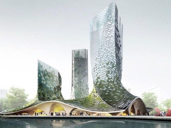 Canggih! Gedung Ini Bisa Produksi Oksigen dan Serap CO2