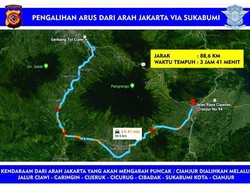 Hindari Jalur Puncak, Ada Pawai Obor Mulai Pukul 19.00 WIB