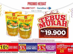 Tebus Murah Minyak Goreng di Transmart Carrefour Pekan Ini