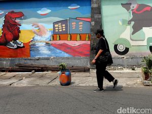 Mural Percantik Tembok-tembok di Cikini