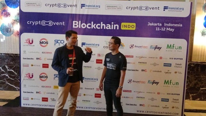 Foto: Blockchain Indo 2018 Foto: Blockchain Indo 2018