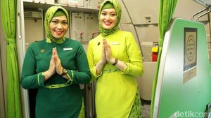 Foto: Seragam Baru Pramugari Citilink, Ada yang Pakai Hijab