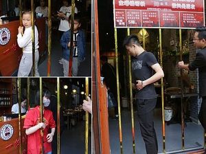 Pengunjung yang Bisa Lewati Gerbang Logam di Restoran Ini Bisa Makan Gratis