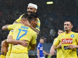 Napoli Menang di Kandang Sampdoria