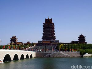 Foto: Menara Air Sungai Kuning yang Fotogenik