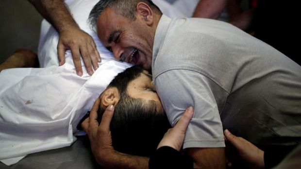 Korban kekerasan di Jalur Gaza