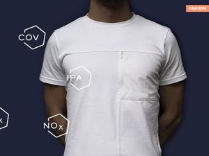 Bukan Sembarang Baju, Kaus Putih Ini Diklaim Bisa Bersihkan Udara