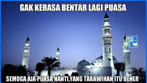 Meme Minta Maaf Jelang Ramadan yang Menghibur