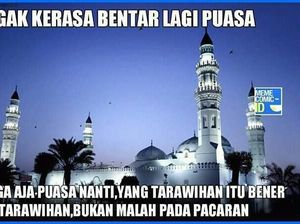 Meme Minta Maaf Jelang Ramadan yang Menghibur