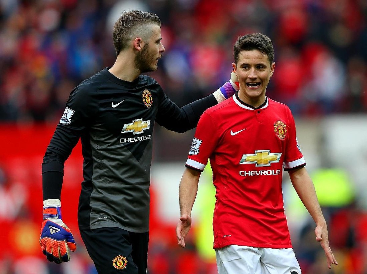 Ander Herrera kagum dengan David de Gea. (Foto: Alex Livesey/Getty Images)