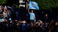 City mendapatkan dua gelar juara di musim ini, yakni di Premier League dan Piala Liga Inggris. (Foto: Andrew Boyers/Action Images via Reuters)