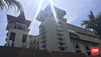Gereja Santa Maria Tak Bercela yang sudah direnovasi pascabom bunuh diri pada 2017.