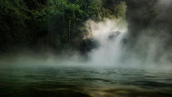 Foto: Sungai Mendidih di Amazon