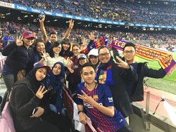 Serunya Jadi Saksi Kemenangan Barcelona atas Villareal di Camp Nou
