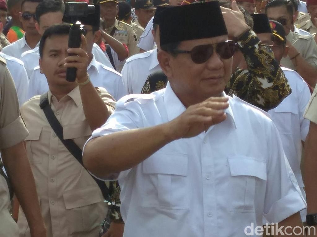 Prabowo Dukung Revisi UU Antiterorisme Prabowo Dukung Revisi UU Antiterorisme