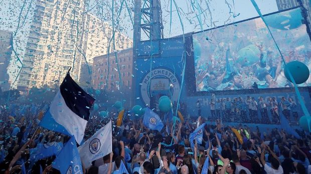 Musim lalu, ManCity menjadi juara dengan total torehan 100 poin. 