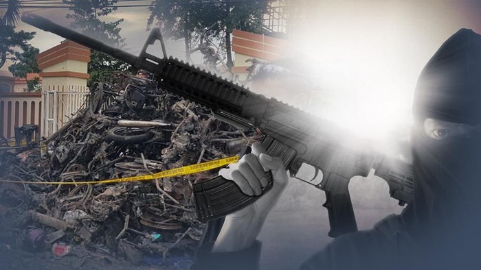 Ilustrasi teroris (insert) (Luthfy Syahban/detikcom) Ilustrasi teroris (insert) (Luthfy Syahban/detikcom)