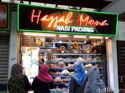 Seru! Belanja dan Makan Nasi Padang di Pasar Melayu Singapura