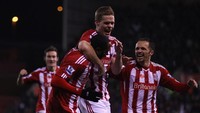 20. Stoke City mengumpulkan 457 poin dari 380 pertandingan di era Premier League. Stoke total tampil sebanyak 10 musim. (Foto: Clive Brunskill/Getty Images)