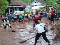 Puluhan Rumah di Banyuwangi Rusak Diterjang Banjir Lumpur