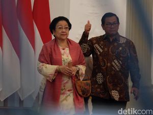 Jokowi Temui Mega dkk dan Pemuka Agama, Diawali Makan Siang