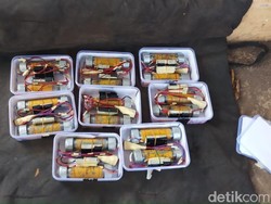 Ini Bom Teroris Surabaya dan Sidoarjo yang Dimusnahkan Polisi