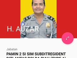 Iptu Auzar yang Gugur Ditabrak Teroris Pernah Jadi Sopir Wakapolri