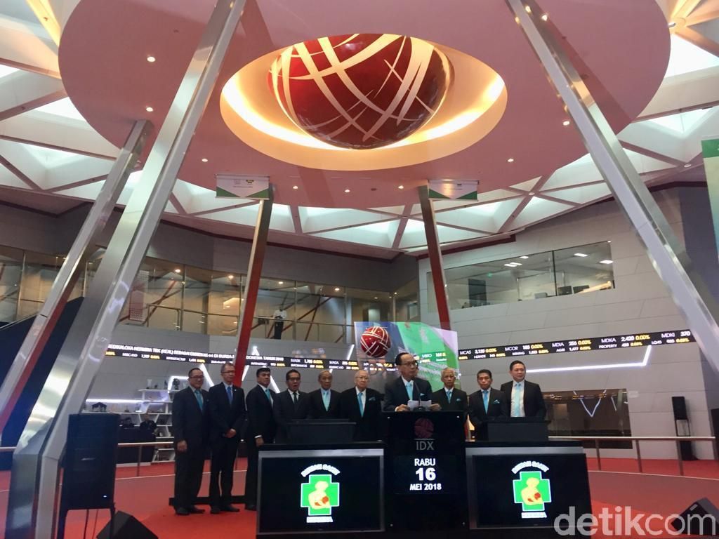 Melantai di Bursa, Saham RS Hermina Turun 2,7% Melantai di Bursa, Saham RS Hermina Turun 2,7%