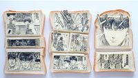 Keren Banget! Seniman Ini Buat Komik di Atas Roti Panggang