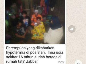 Sekilas Soal Hipotermia, Kondisi yang Dialami Pendaki Gunung Bawakaraeng