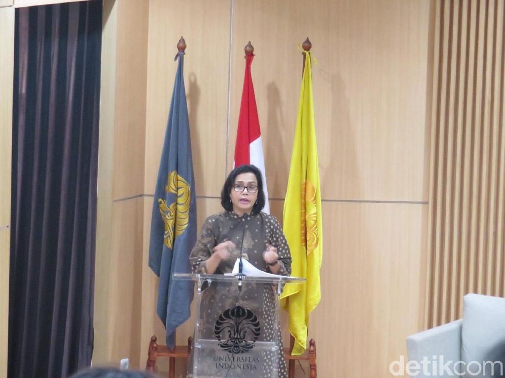 Beri Kuliah Umum APBN, Sri Mulyani: Kutu-kutu Kecil Dibuka Semua Beri Kuliah Umum APBN, Sri Mulyani: Kutu-kutu Kecil Dibuka Semua
