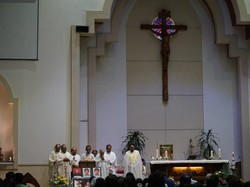 Kisah Haru Saat Misa Penghormatan untuk Bayu Penghadang Bomber