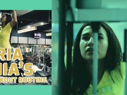 Ingin Seramping Maria Vania? Ini 4 Gerakan Andalannya Saat Ngegym