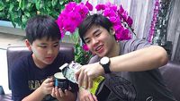 Sweet! Kedekatan Nicholas Sean dengan Adik Laki-lakinya, Daud