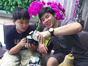 Sweet! Kedekatan Nicholas Sean dengan Adik Laki-lakinya, Daud