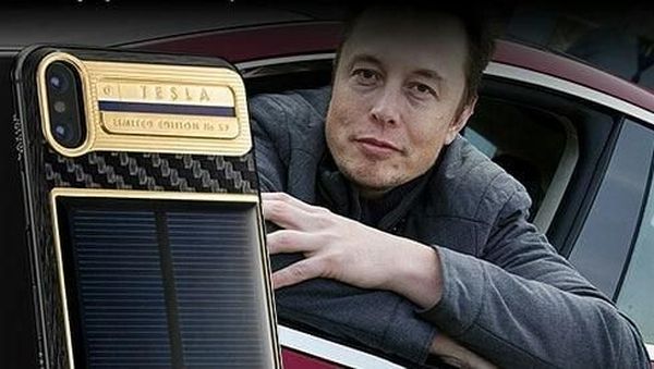 Penampakan iPhone X Rp 67 Juta untuk Elon Musk