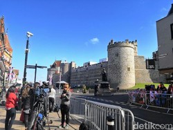 Sibuknya Windsor di H-2 Pernikahan Pangeran Harry-Meghan Markle