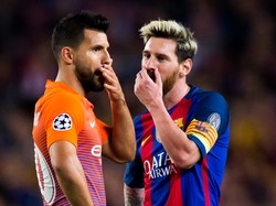 Diundang Messi Gabung Barcelona, Ini Jawaban Aguero