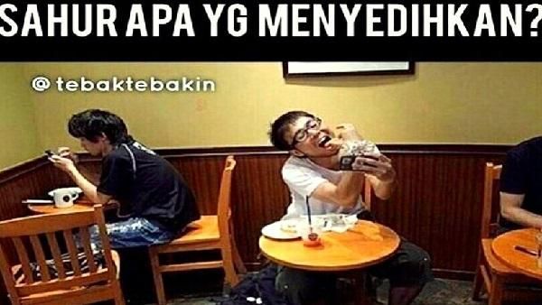 Parade Meme Lucu Nasib Miris Saat Sahur