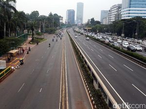 Hari Pertama Puasa, Tol Dalam Kota Jakarta Lancar