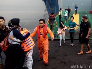 Sempat Terdengar Ledakan, Penumpang KMP Labitra Adinda Panik
