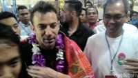 Pemain yang dijuluki Il Pinturicchio ini akan melakukan sejumlah kegiatan selama dua hari di Medan, Sumatera Utara. Mulai dari coaching clinic, talent scouting, fun football, meet and greet dan fund rising for Sinabung.