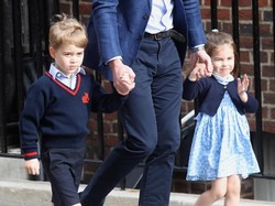 Sst, Ini Peran George dan Charlotte di Pernikahan Pangeran Harry