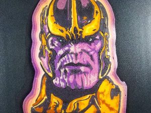 Lihat Kerennya Pancake Unicorn dan Thanos yang Dilukis Langsung di Atas Pan!
