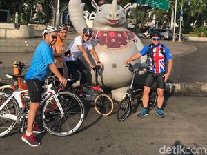 Sandiaga Tetap Lanjutkan Lari dan Bersepeda di Bulan Puasa Sandiaga Tetap Lanjutkan Lari dan Bersepeda di Bulan Puasa
