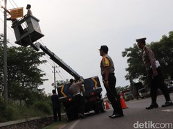 Rambu Imbauan Terpasang di Jalur Pantura Tuban Jelang Mudik 2018